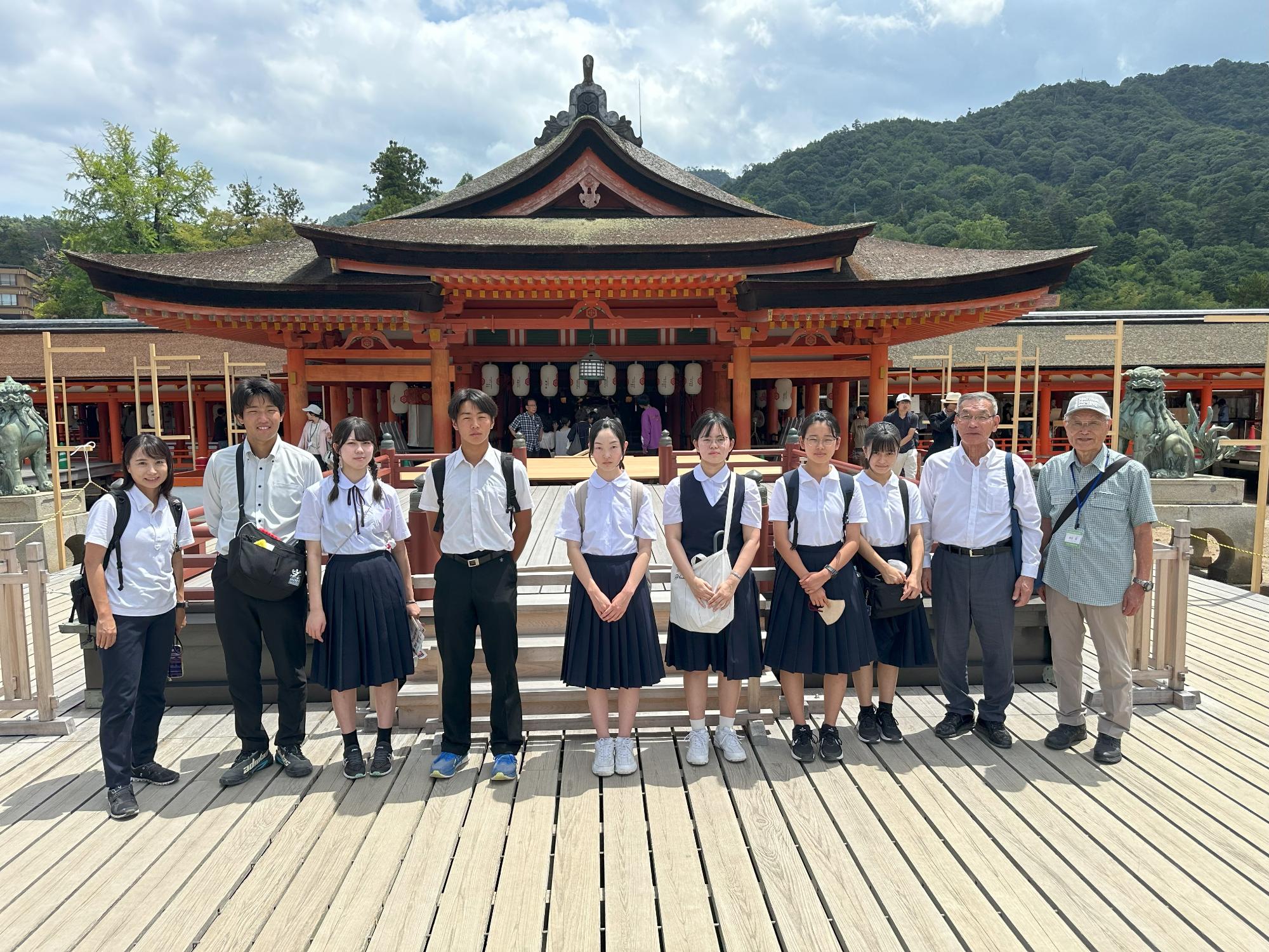 宮島嚴島神社写真