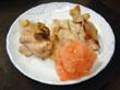鶏肉のソテートマトおろし添え