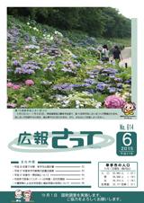 広報さって2015年6月号の表紙の写真