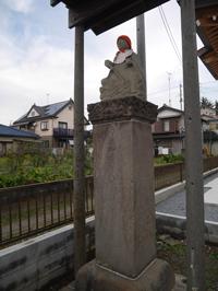 幸手市北3丁目の千日念仏廻向供養塔