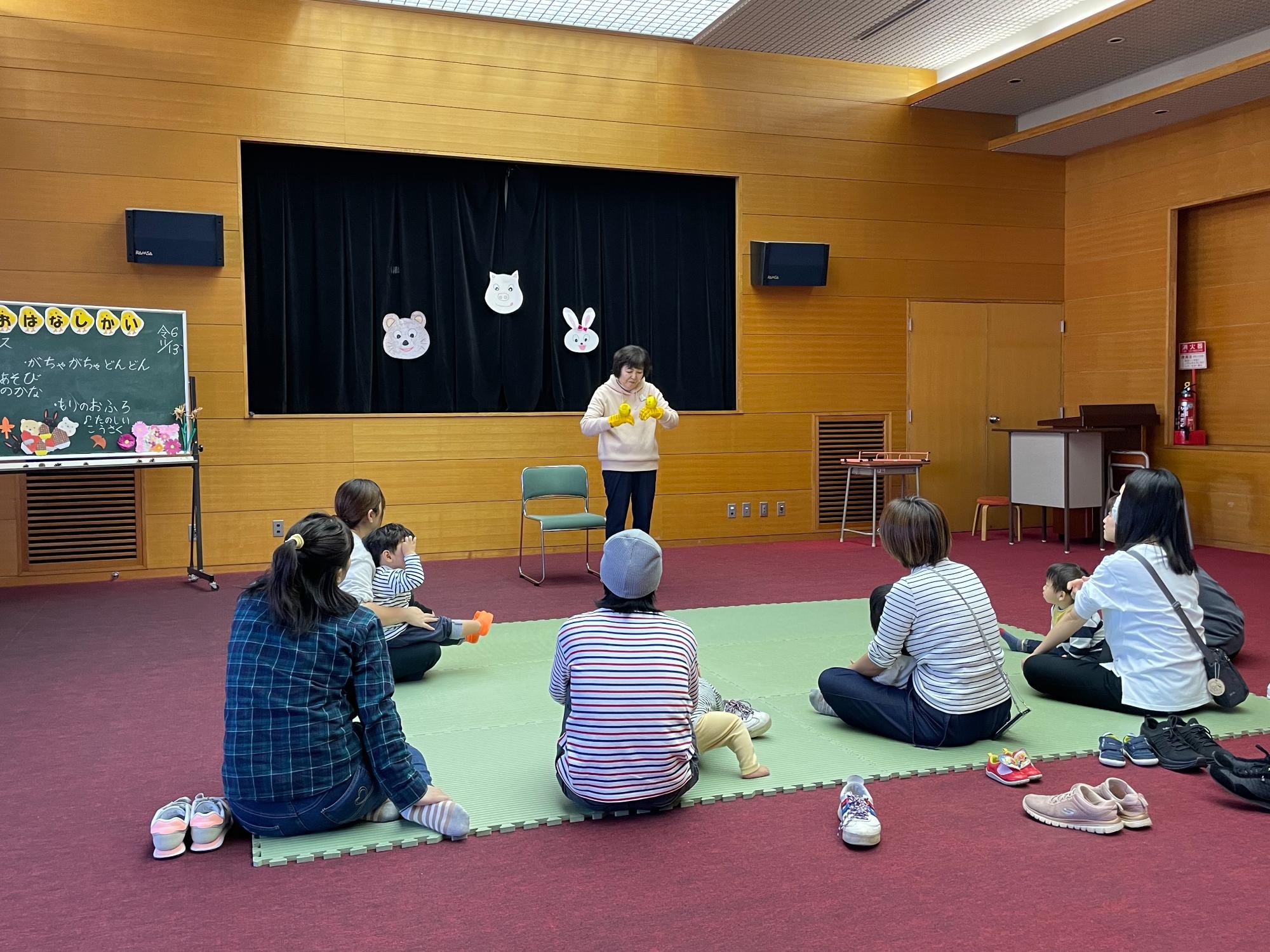 令和6年度幸手市文化祭の催し物の様子
