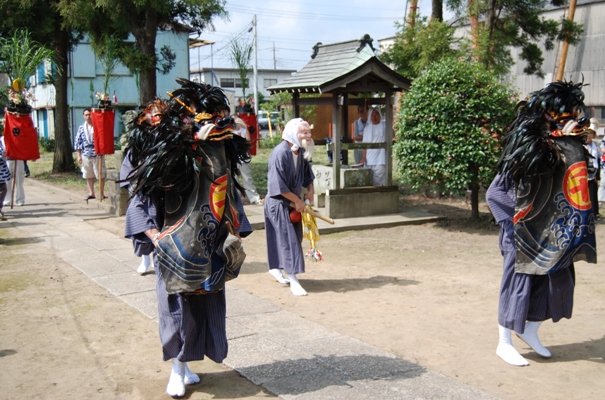 千塚ささら獅子舞