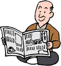 新聞広告のイメージ画像