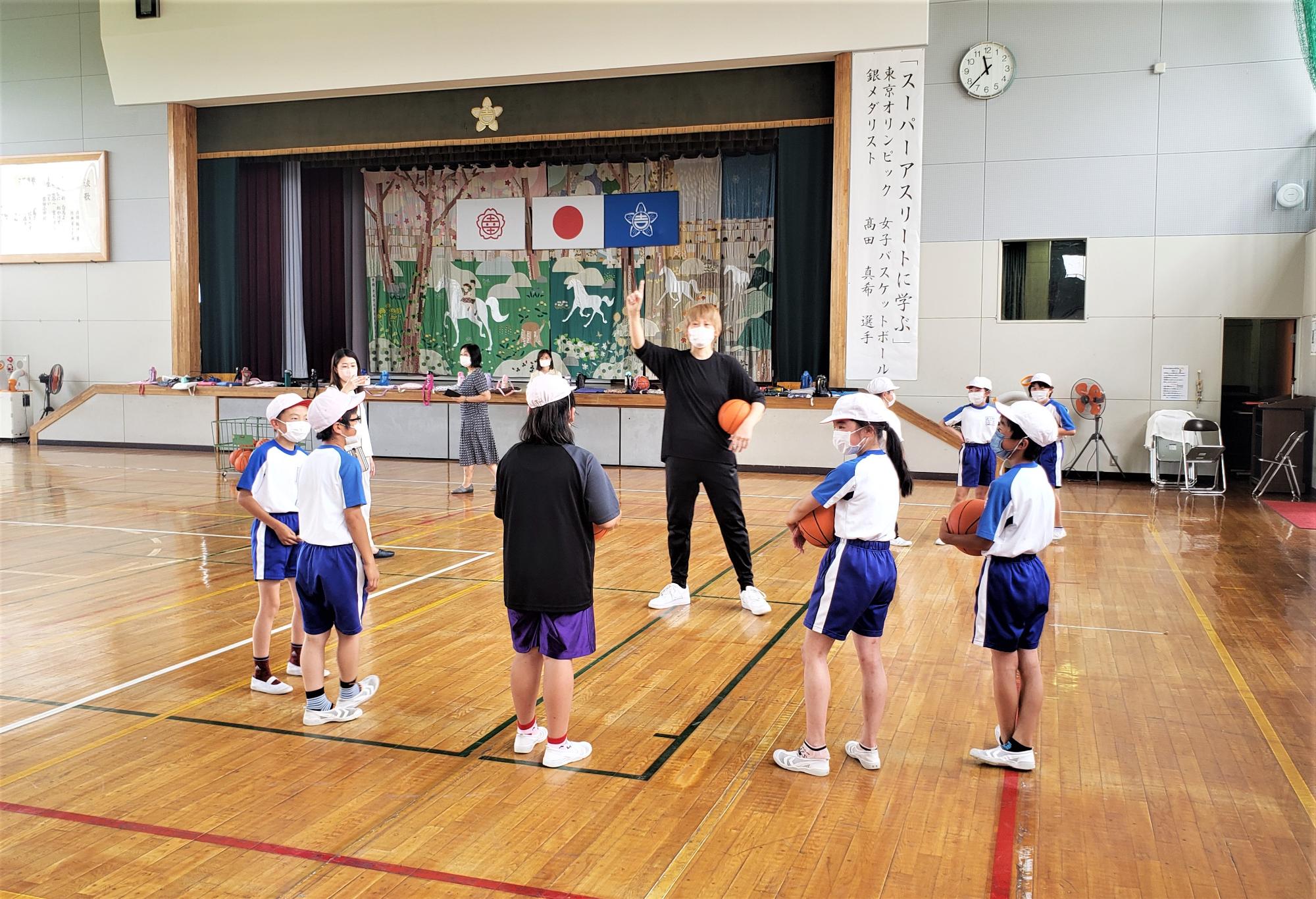 バスケ高田選手