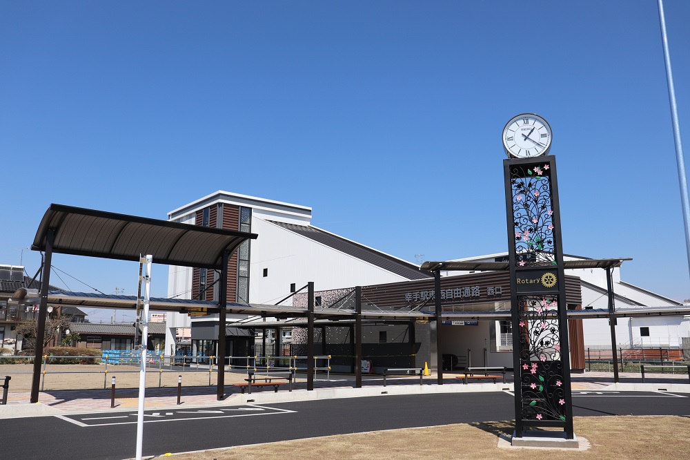 幸手駅西口イメージ