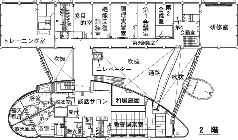 ウェルス幸手2階見取り図