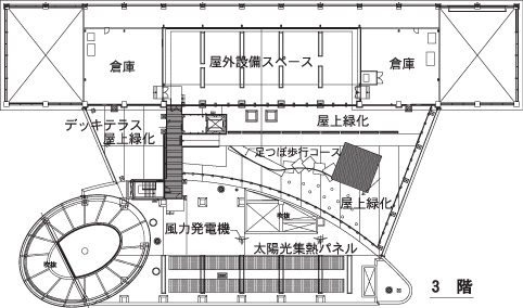 ウェルス幸手3階見取り図