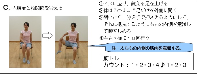 自宅でも体を動かそう 介護予防等 幸手市