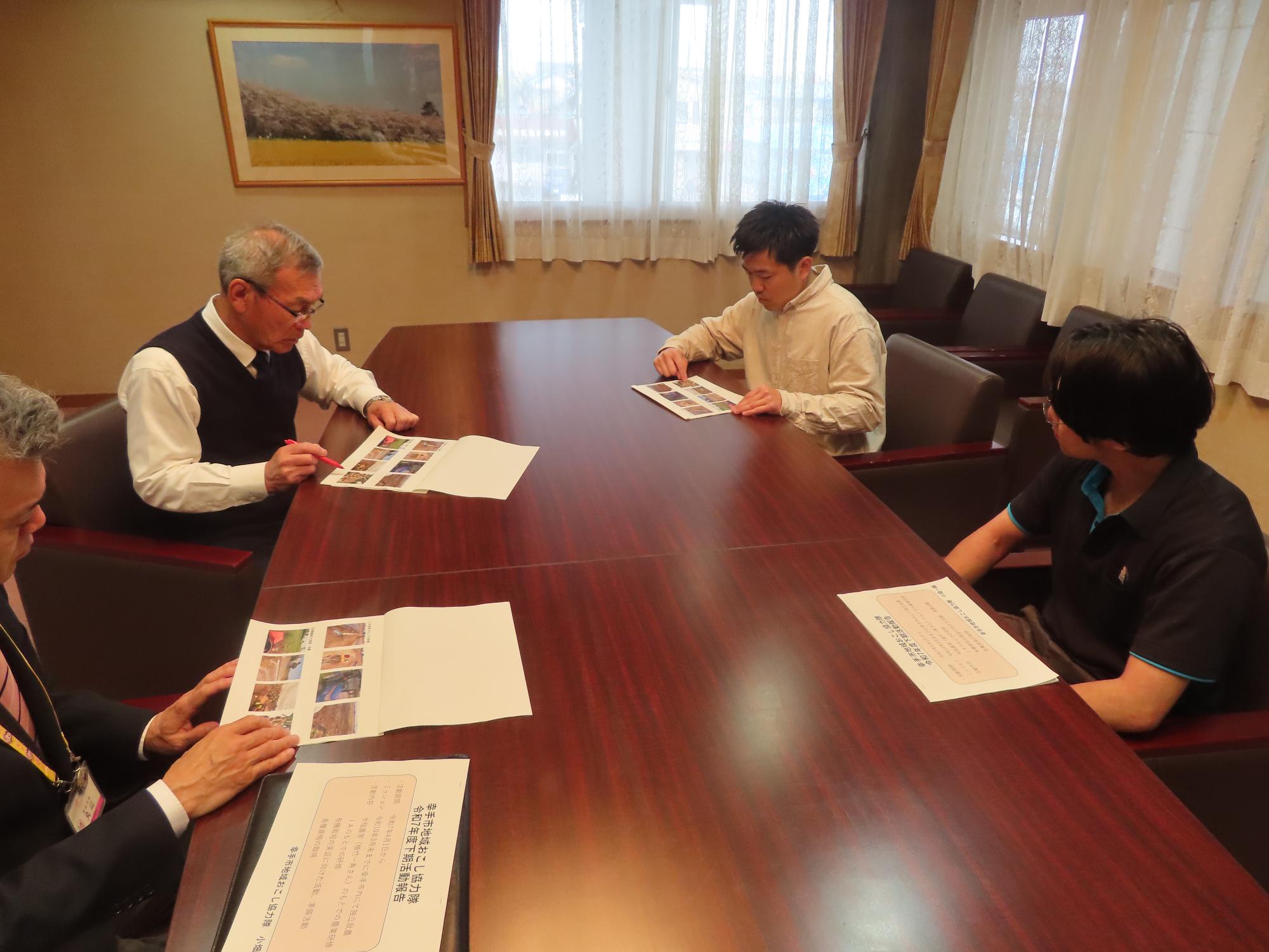 市長との懇談4