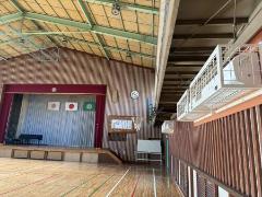 空調完備の快適な体育館