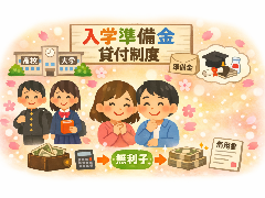 進学のチャンスをあきらめない入学準備金貸付制度