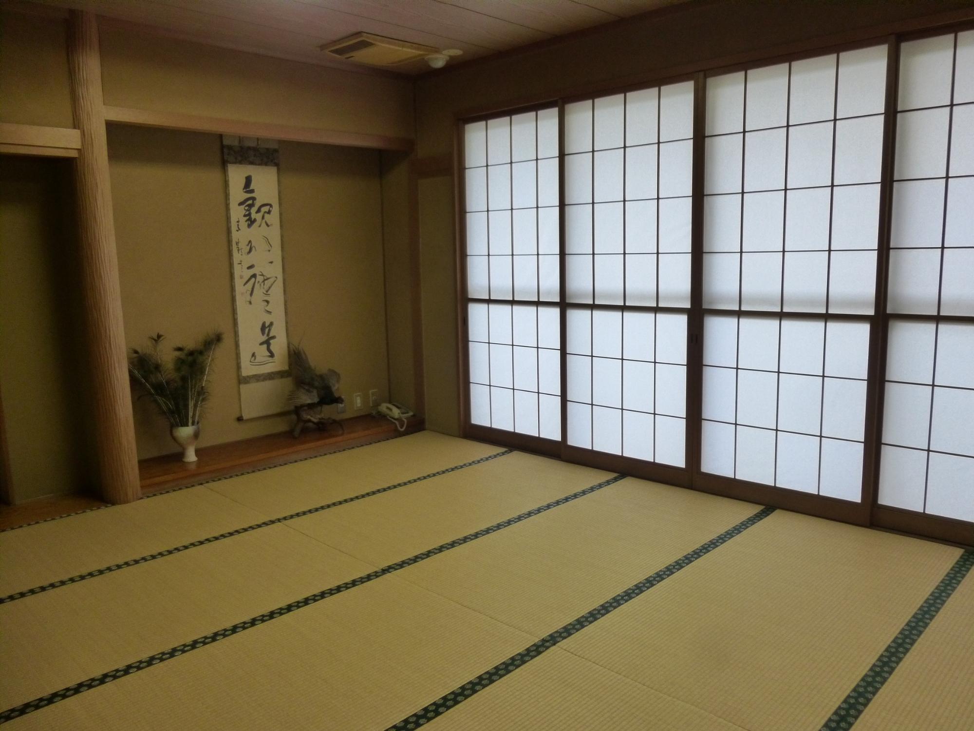 北公民館の和室の写真