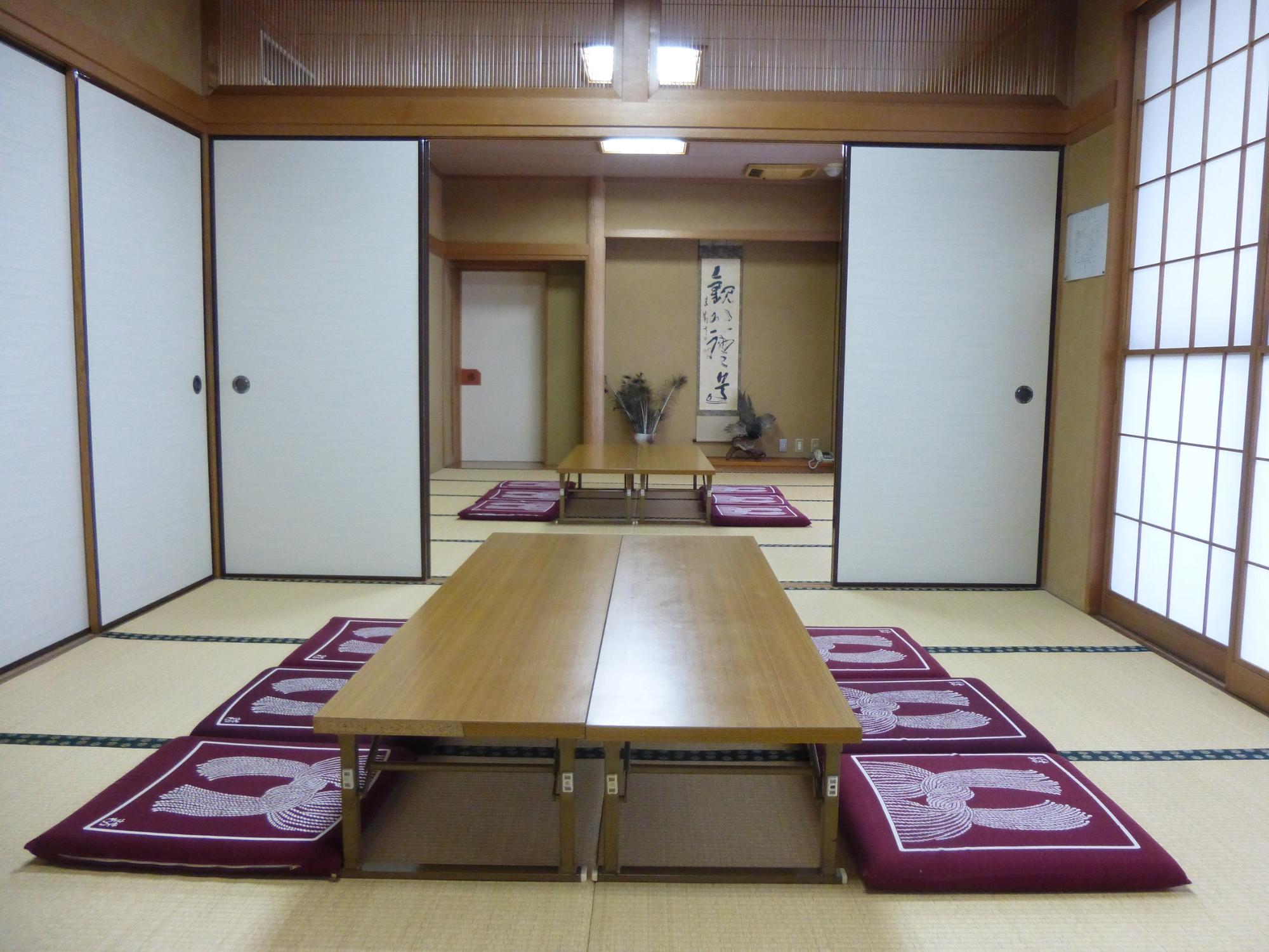 北公民館の和室の写真