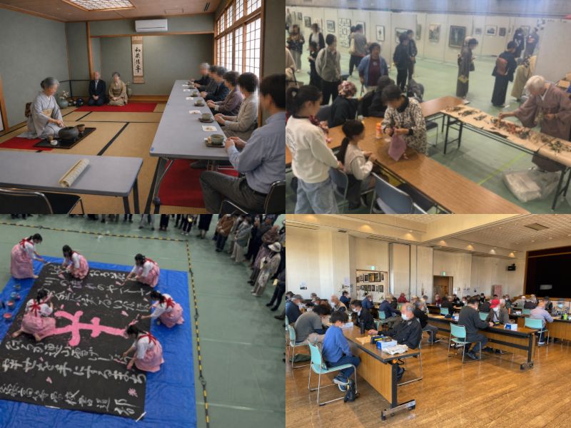令和7年度幸手市文化祭の大会・催物部門の様子