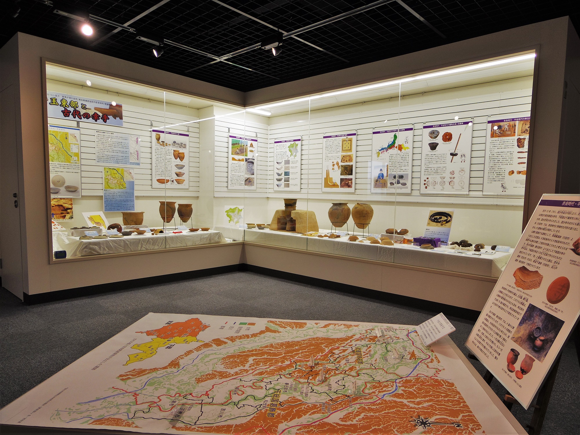 幸手の古代展示室