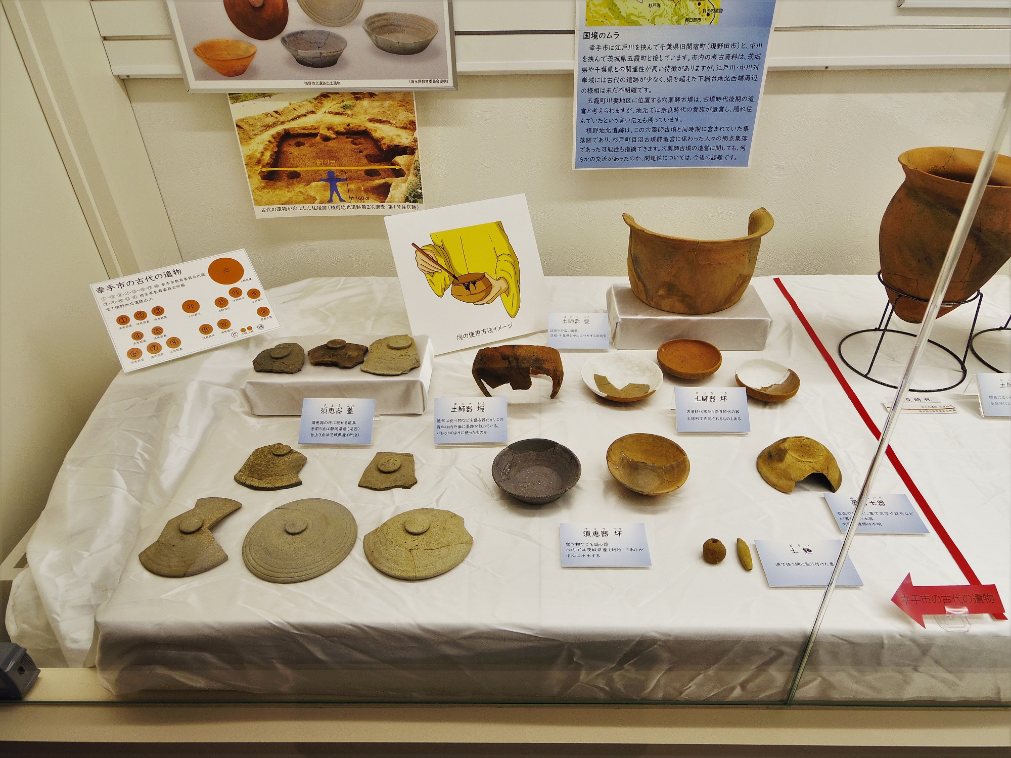 幸手の古代展示室2