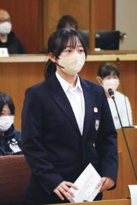 東中学校日下部議員