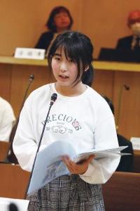 吉田小学校田村議員
