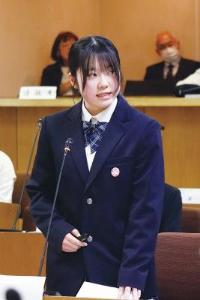 西中学校長谷川議員