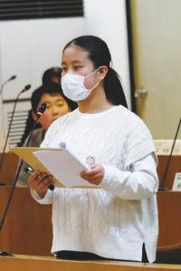 さかえ小学校内田議員