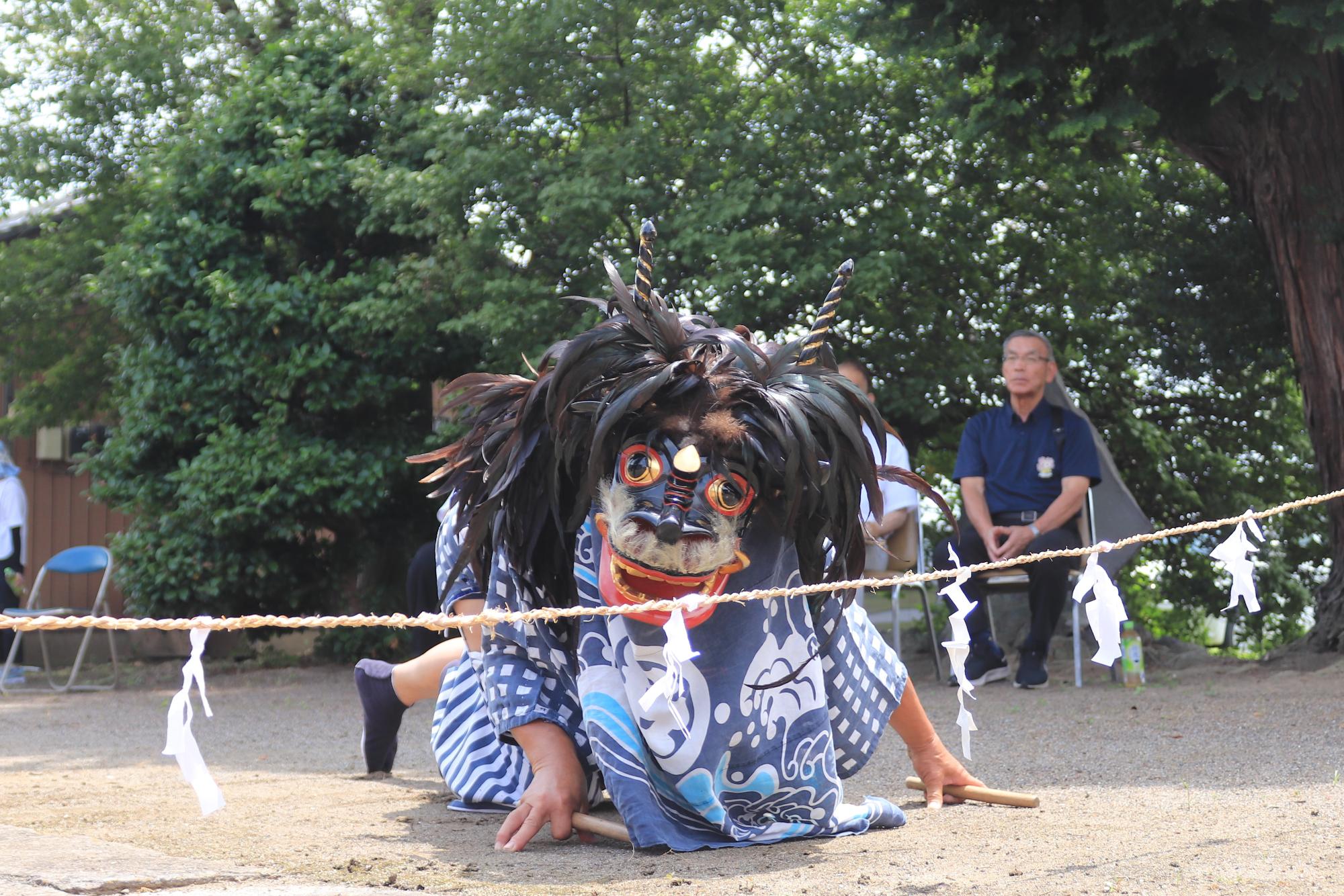 ささら獅子舞