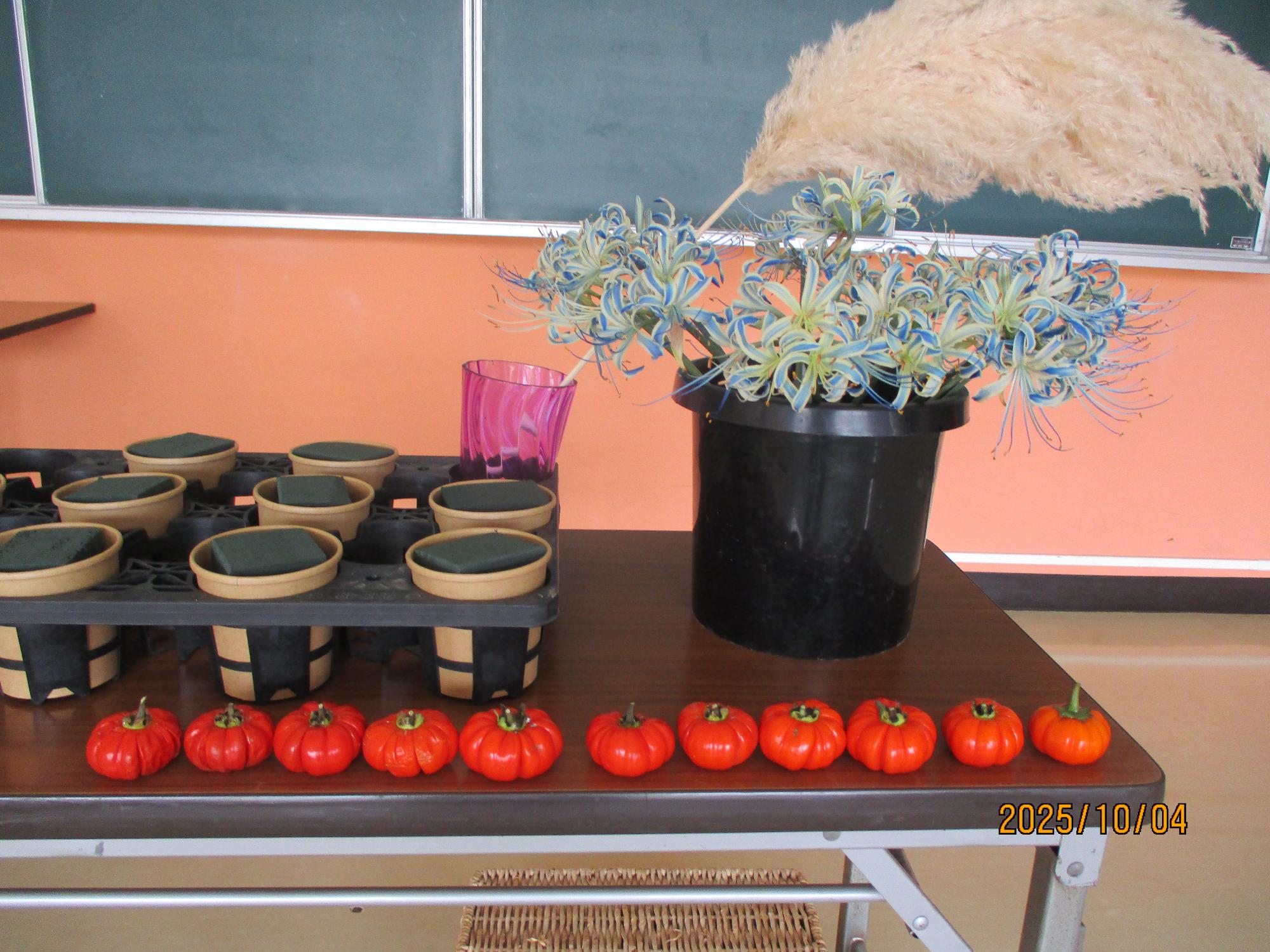 ハロウィンのアレンジメント4