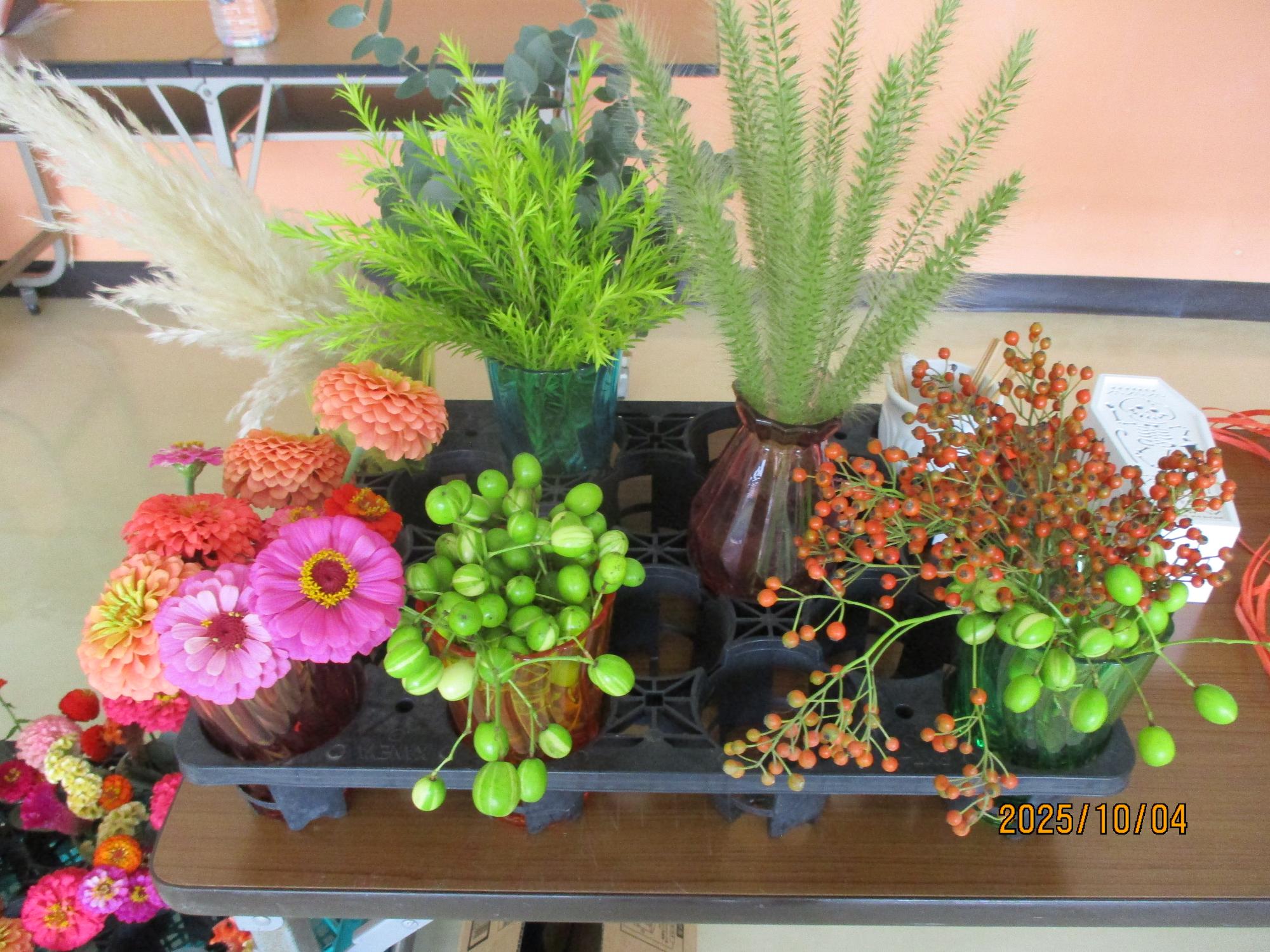 ハロウィンのアレンジメント3