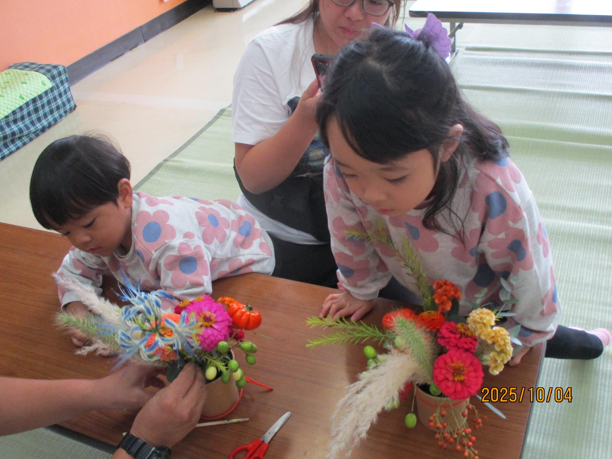 ハロウィンのアレンジメント5