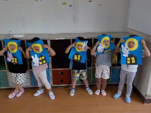 にっこりおつきさま、できたよ